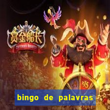 bingo de palavras cha de bebe